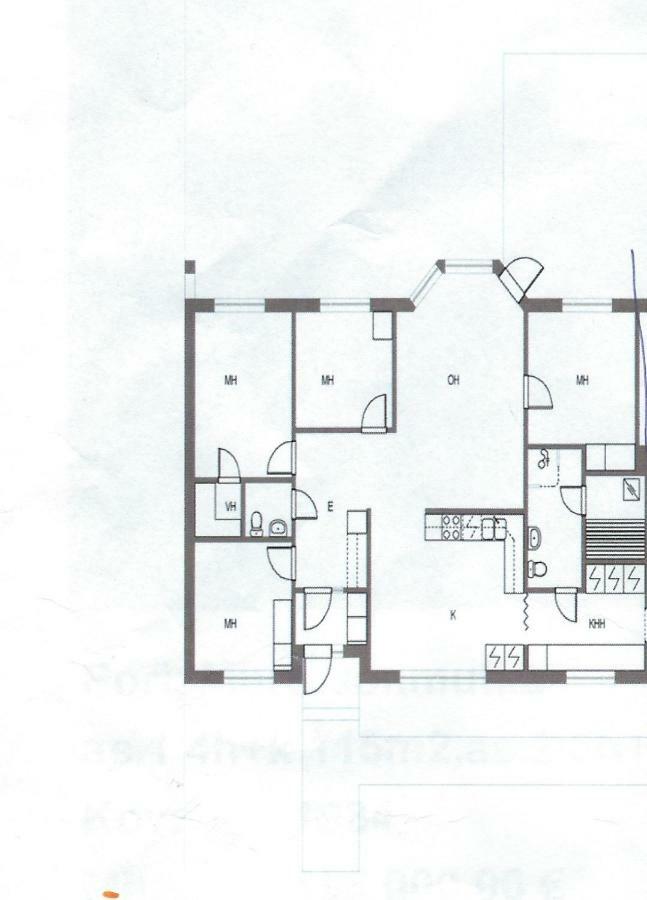 4 Bedrooms Near Center - Kranni Björneborg Eksteriør bilde